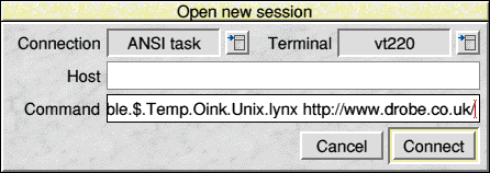 ANSI Task Launch